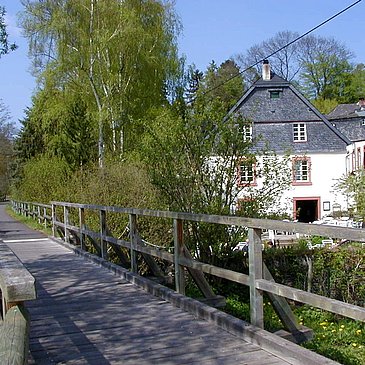 Startpunkt am Klosterhof Siebenborn