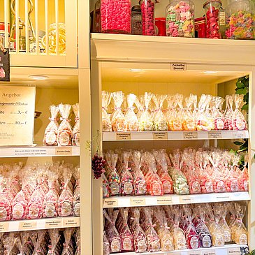 Auswahl an Bonbons