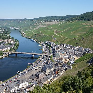 Ausblick auf Bernkastel-Kues