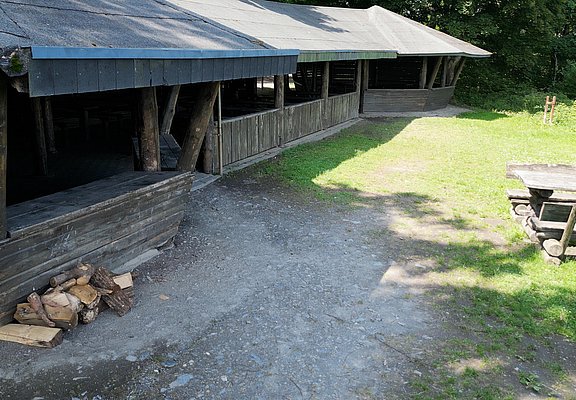 Andeler Schutzhütte Frontansicht