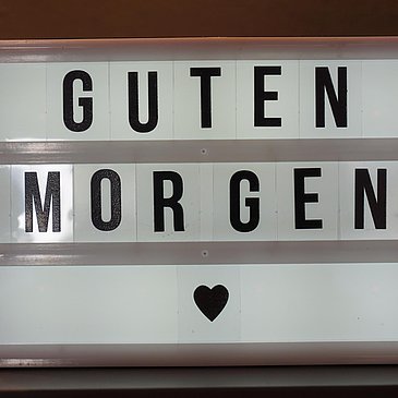Guten Morgen