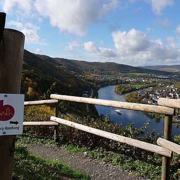 Beschilderung der Strecke