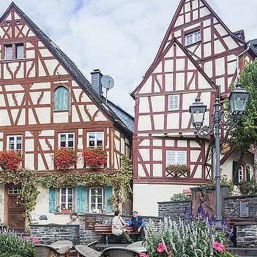 Mittelalterlicher Marktplatz in Zeltingen