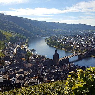 Blick auf Bernkastel