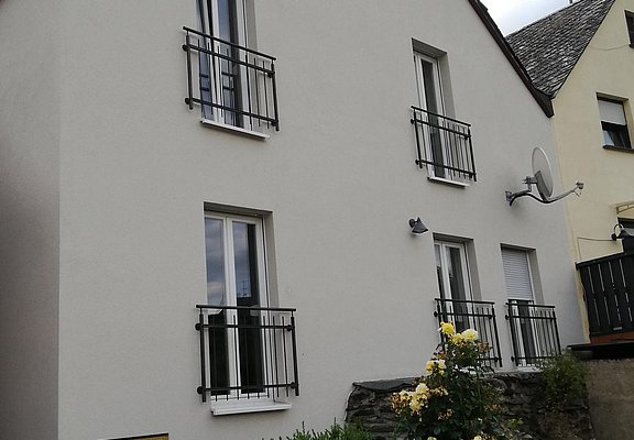 Hausansicht von der Rückseite