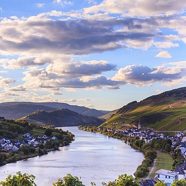 Mosel - Sehenswürdigkeiten  -Marienburg - Zell - Zell Merl - Zell Kaimt - Zeller Land