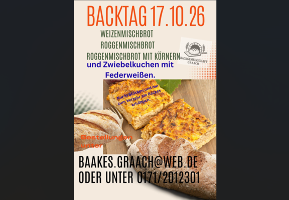 Backfest in Graach