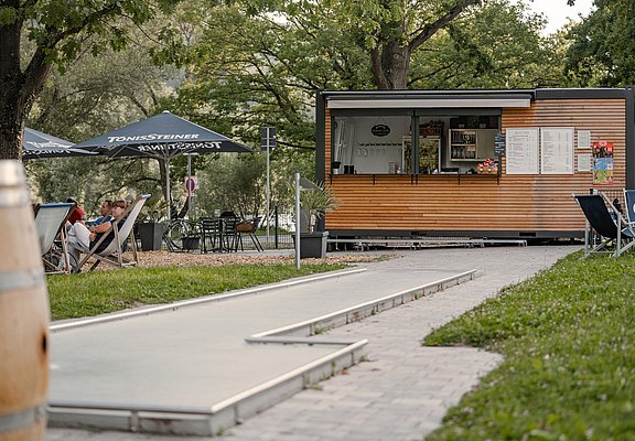 Straßwirtschaft beim Minigolfplatz