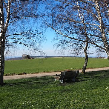 Rastmöglichkeit im Grünen