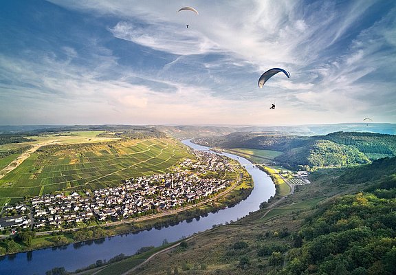 Gleitschirmfliegen