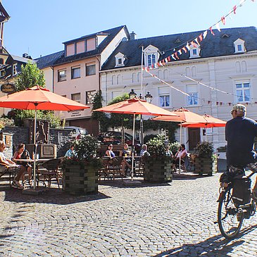 Blick auf den Marktplatz