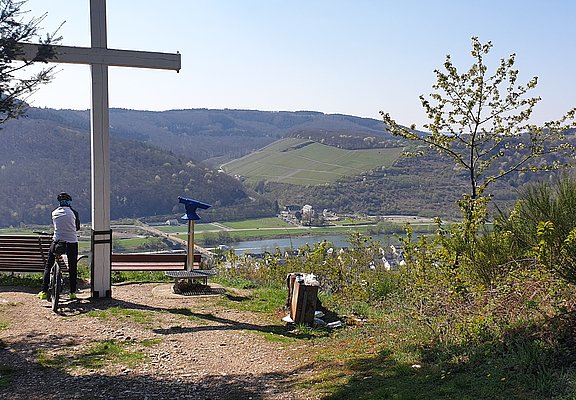 Aussichtspunkt oberhalb von Zeltingen-Rachtig
