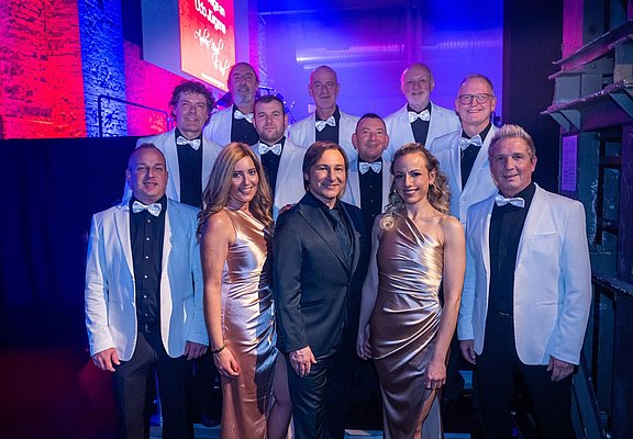 Andreas Nagel mit Band