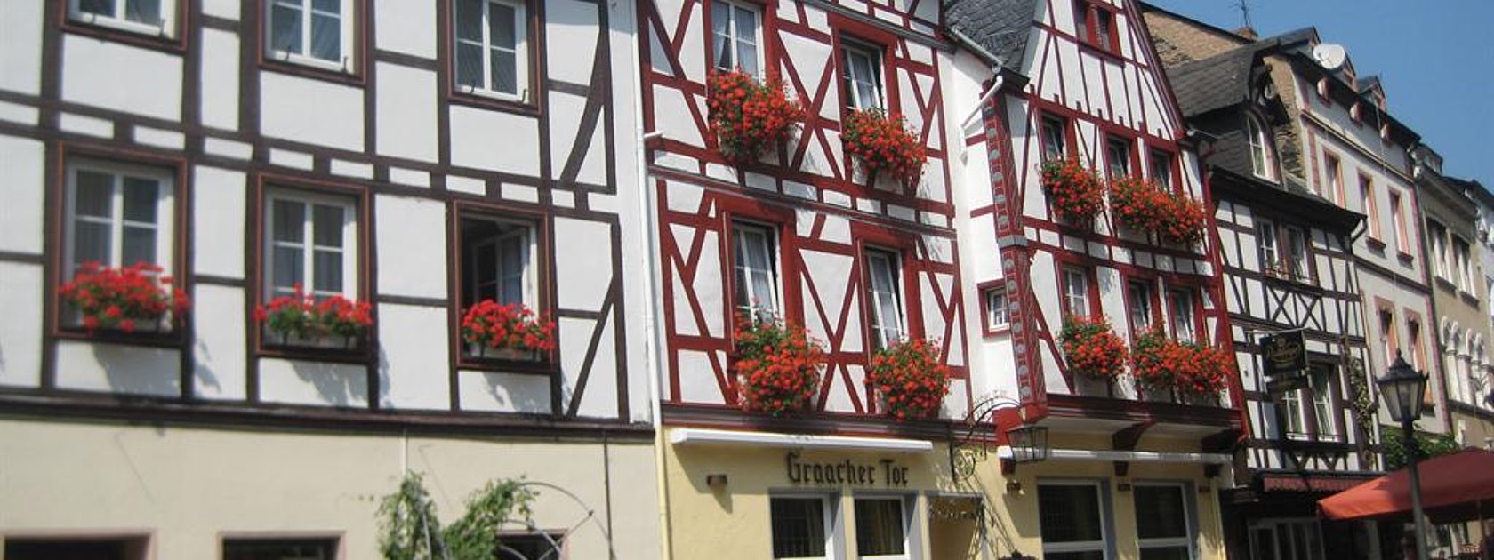Fachwerkhäuser in der Altstadt von Bernkastel