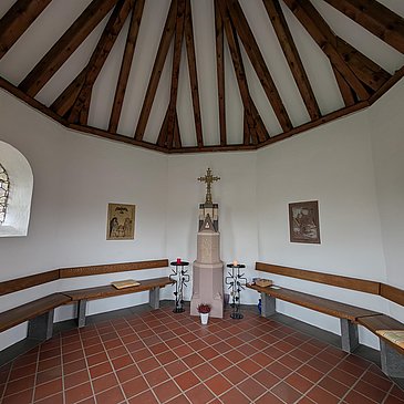 Innenraum Minheimer Pestkapelle