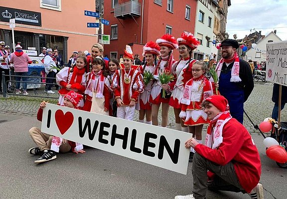 Umzug in Wehlen