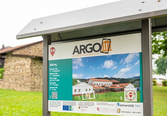 ARGO Punkt der Römischen Villa bei Mehring