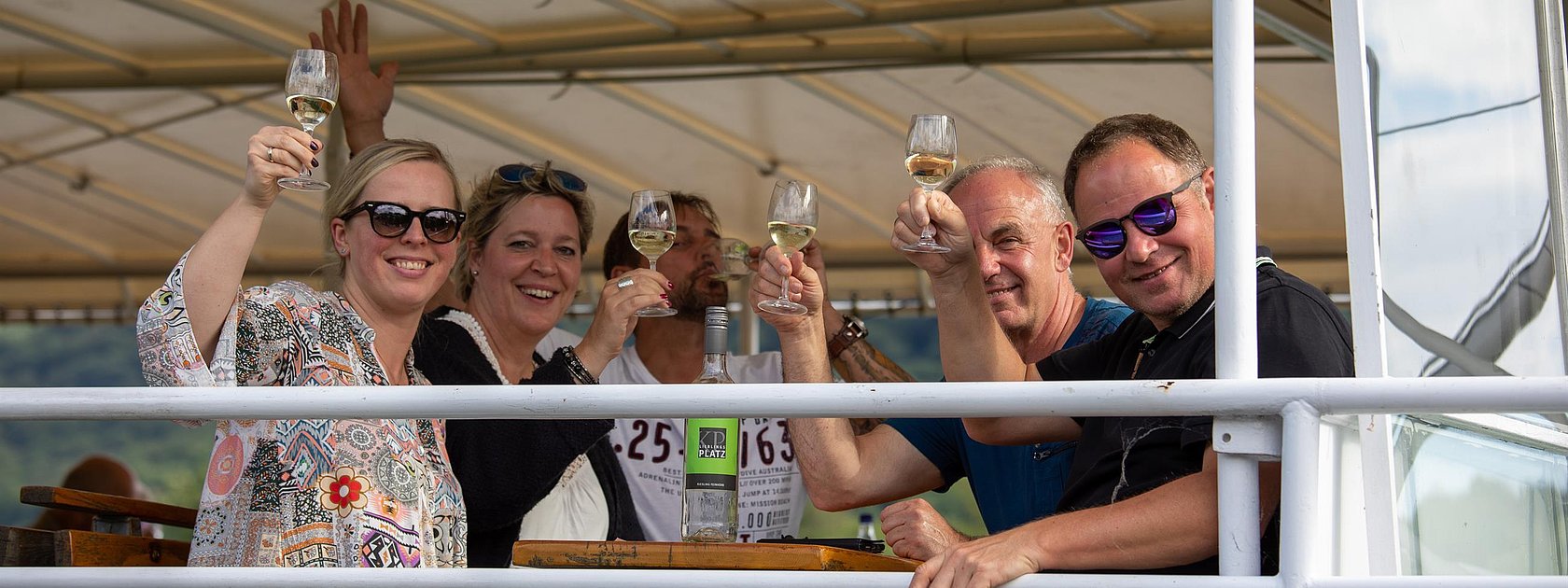 Weinprobe auf der Mosel