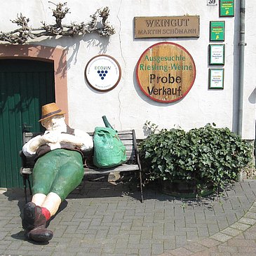 Vor der Tür