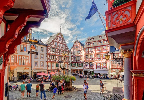 Historischer Marktplatz in Bernkastel