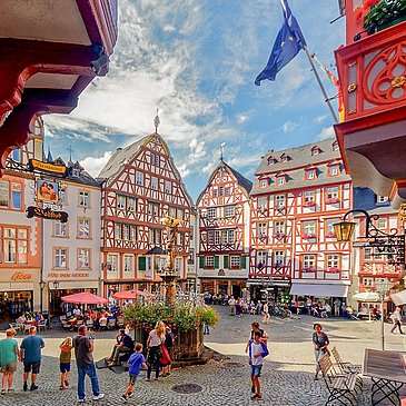 Historischer Marktplatz in Bernkastel