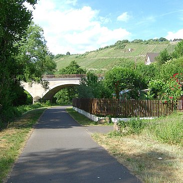 Radweg bei Maring