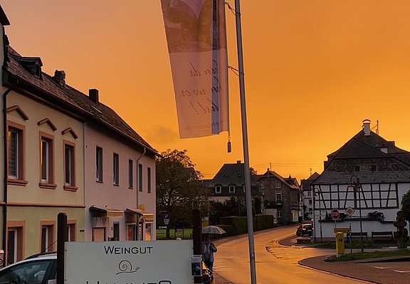 Weingut Hammes Sonnenuntergang