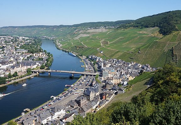 Ausblick auf Bernkastel-Kues