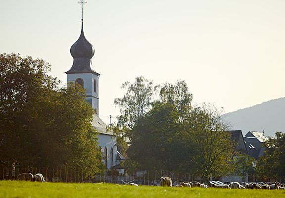 Blick auf Filzen