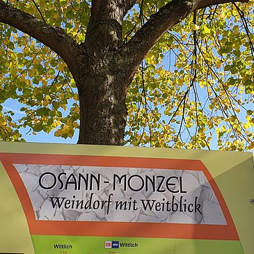 Osann-Monzel - Weinort entlang der Strecke