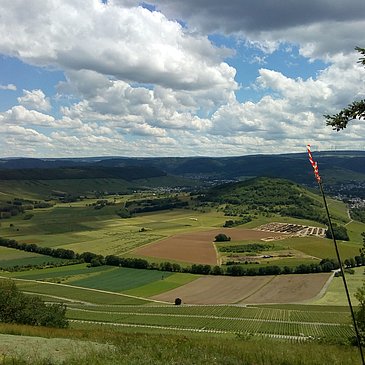 Startplatz der Gleitschirmflieger