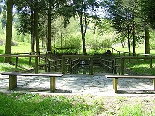 Wassertretbecken am Sauerbrunnen