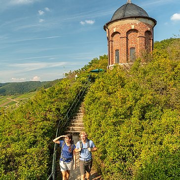 Weg zum Collis-Turm
