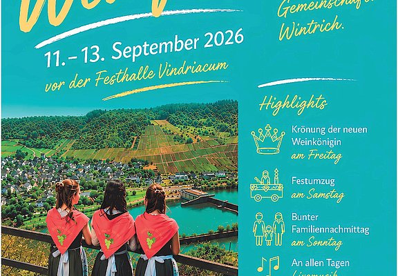 Plakat Wintricher Weinfest